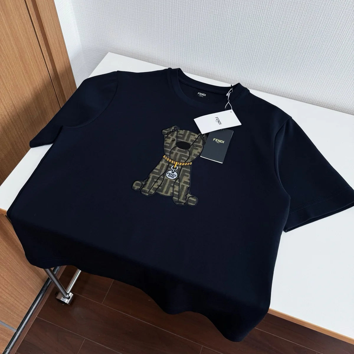 T-SHIRT FNDY BLUE or BLACK
