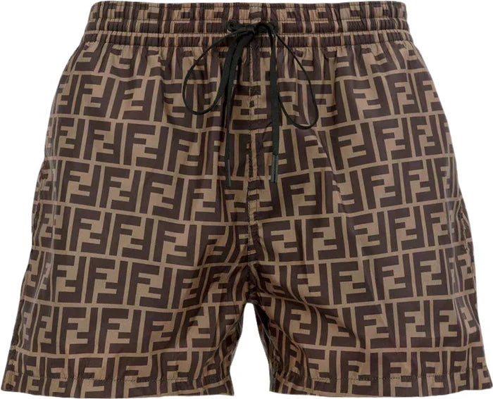 SHORT DE BAIN FNDY BROWN