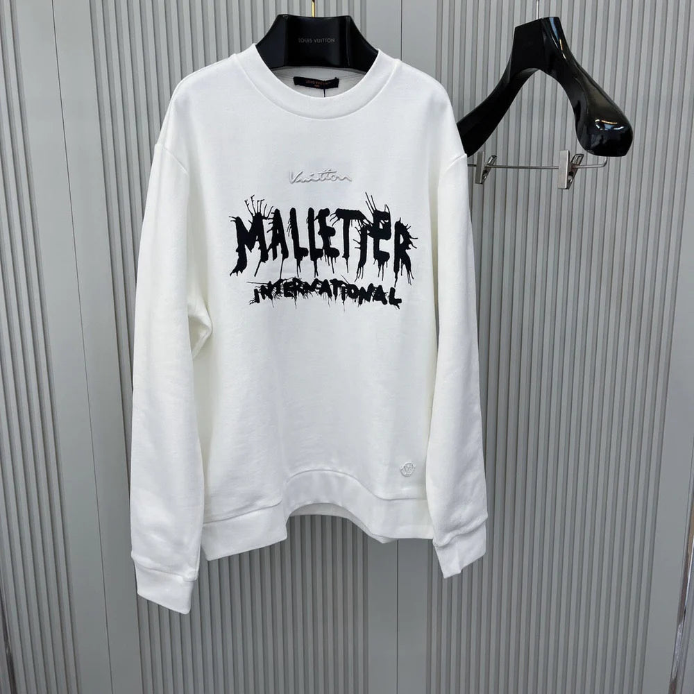 SWEAT-SHIRT LV EN COTON