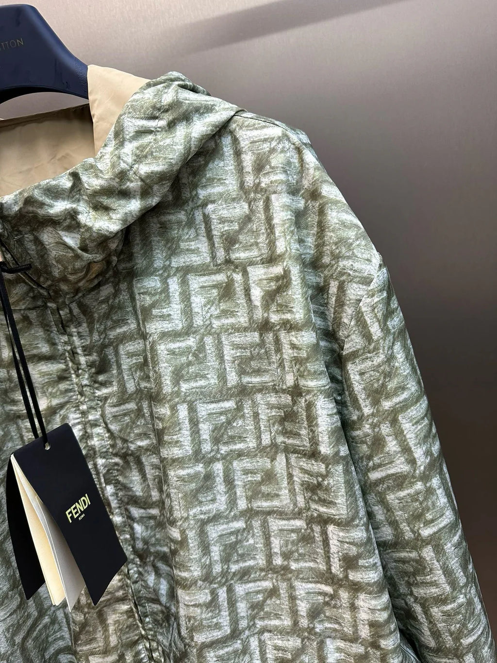 VESTE RÉVERSIBLE FNDY GREEN
