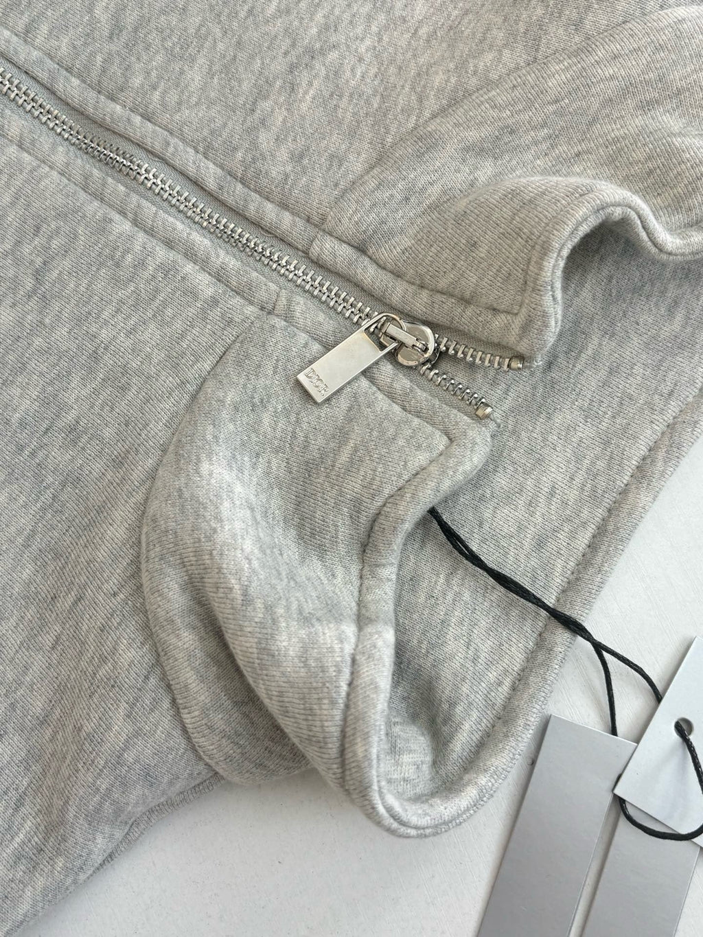 SWEAT-SHIRT CD ICON MOLLETON GREY