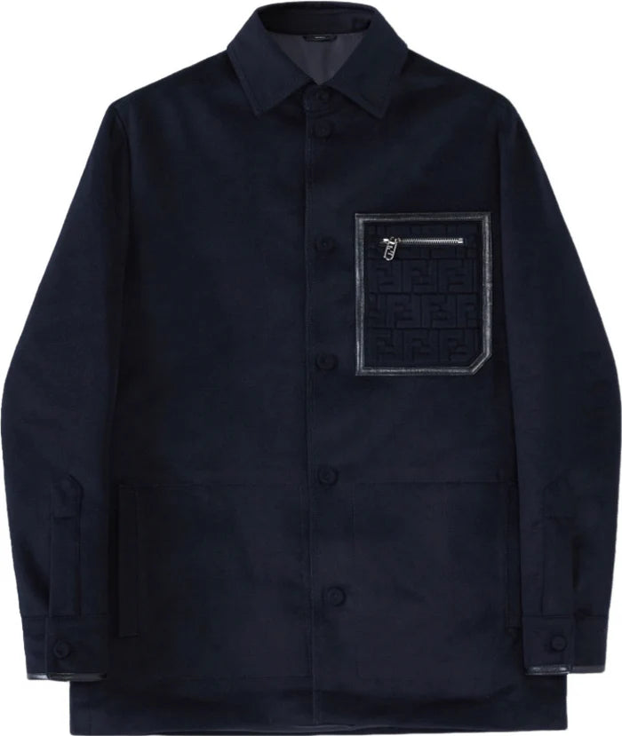 VESTE FNDY WAVY BLUE