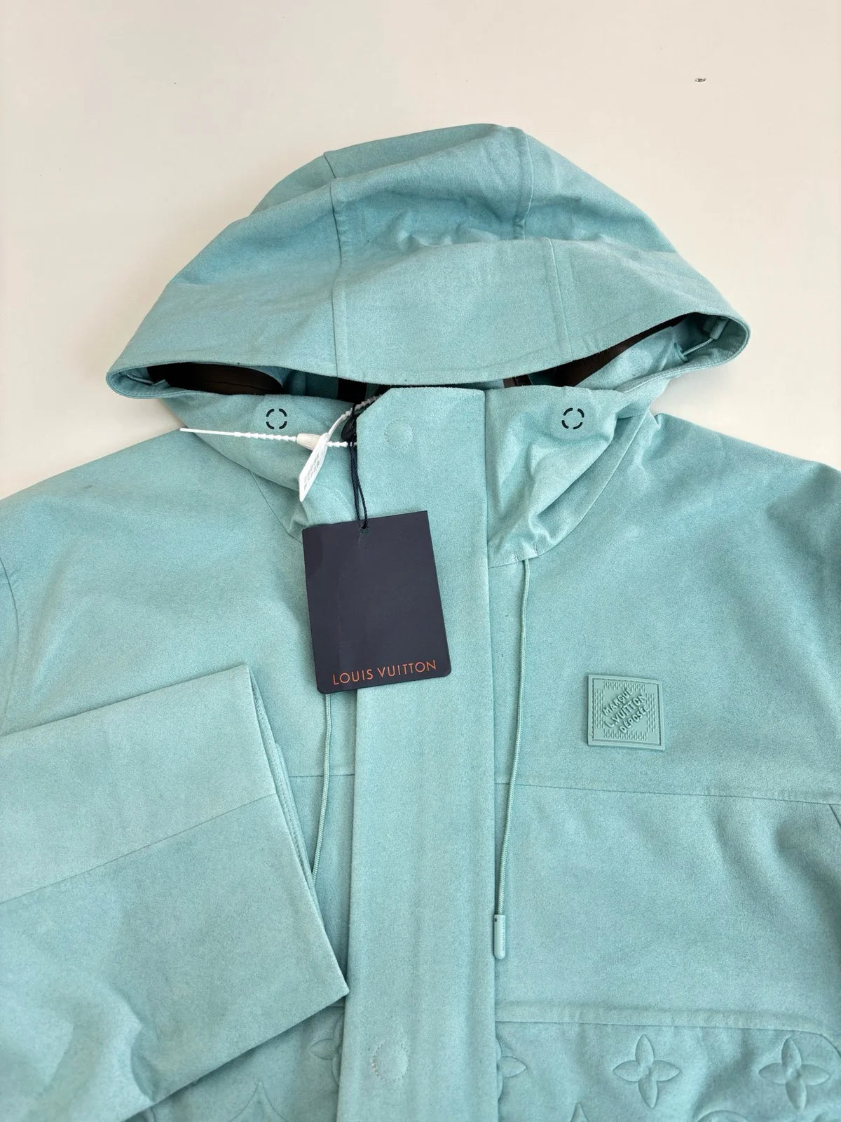 VESTE IMPERMÉABLE EN VELOURS LV
