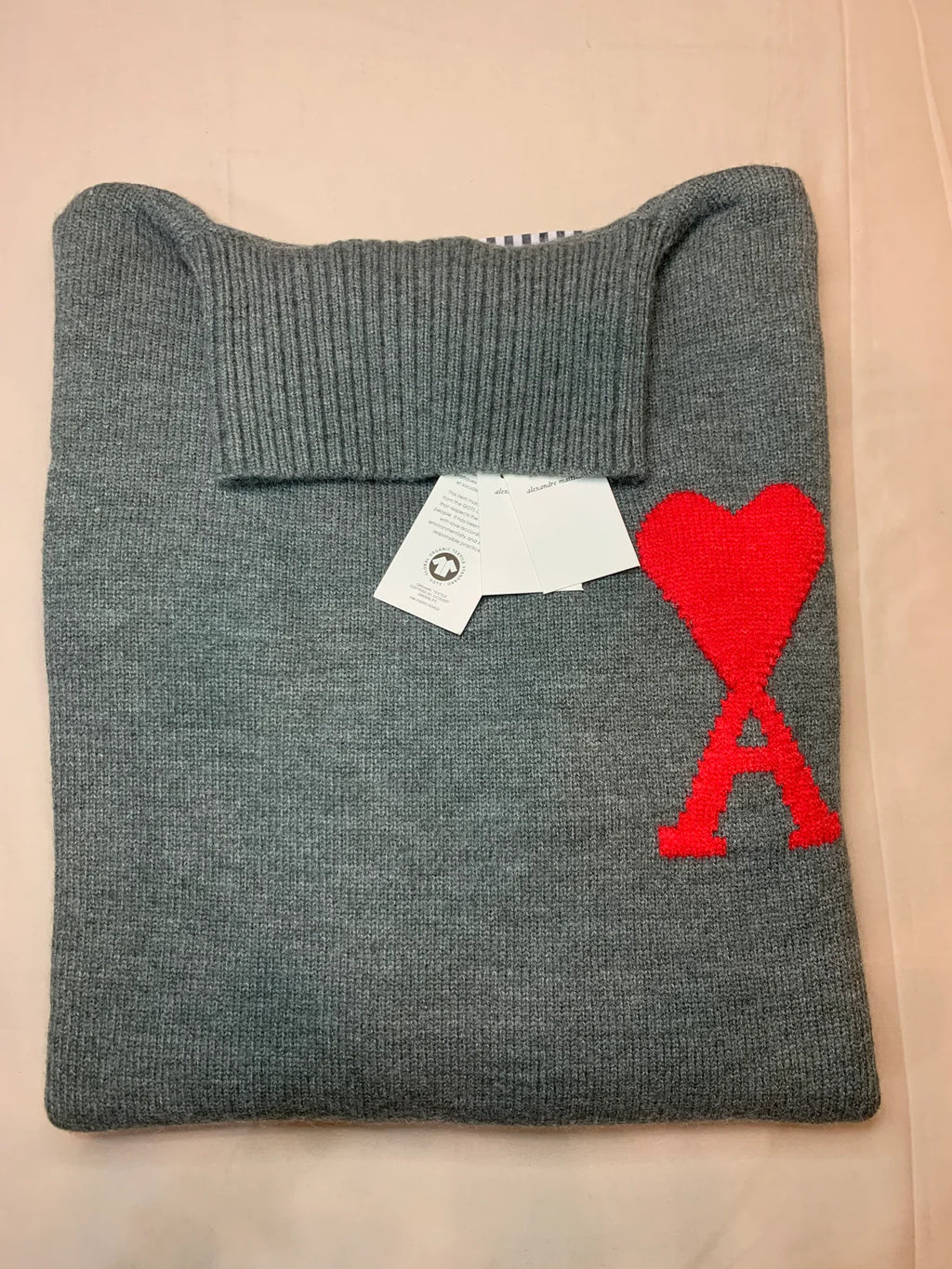PULL AMI LOGO ROUGE