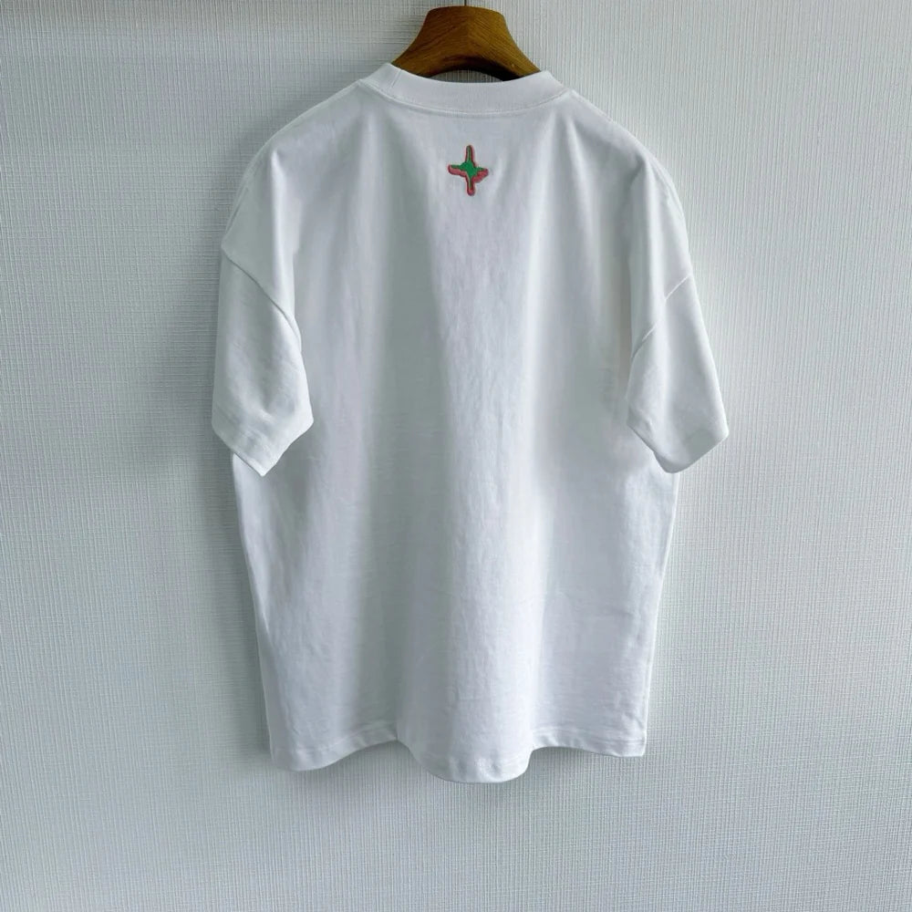 T-SHIRT CD AND LÉVIS HAMILTON WITHE JERSEY DE COTON