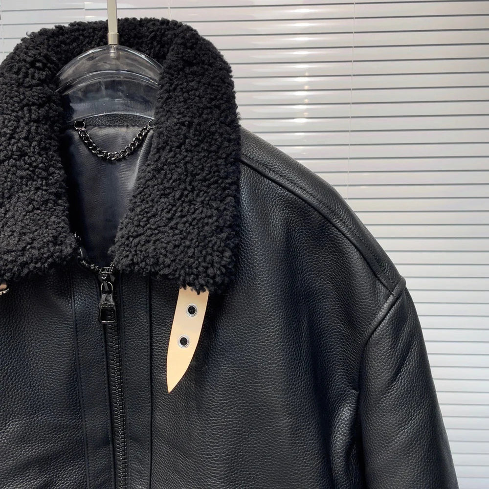 VESTE LV CUIR