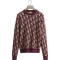 PULL CD JACQUARD RED
