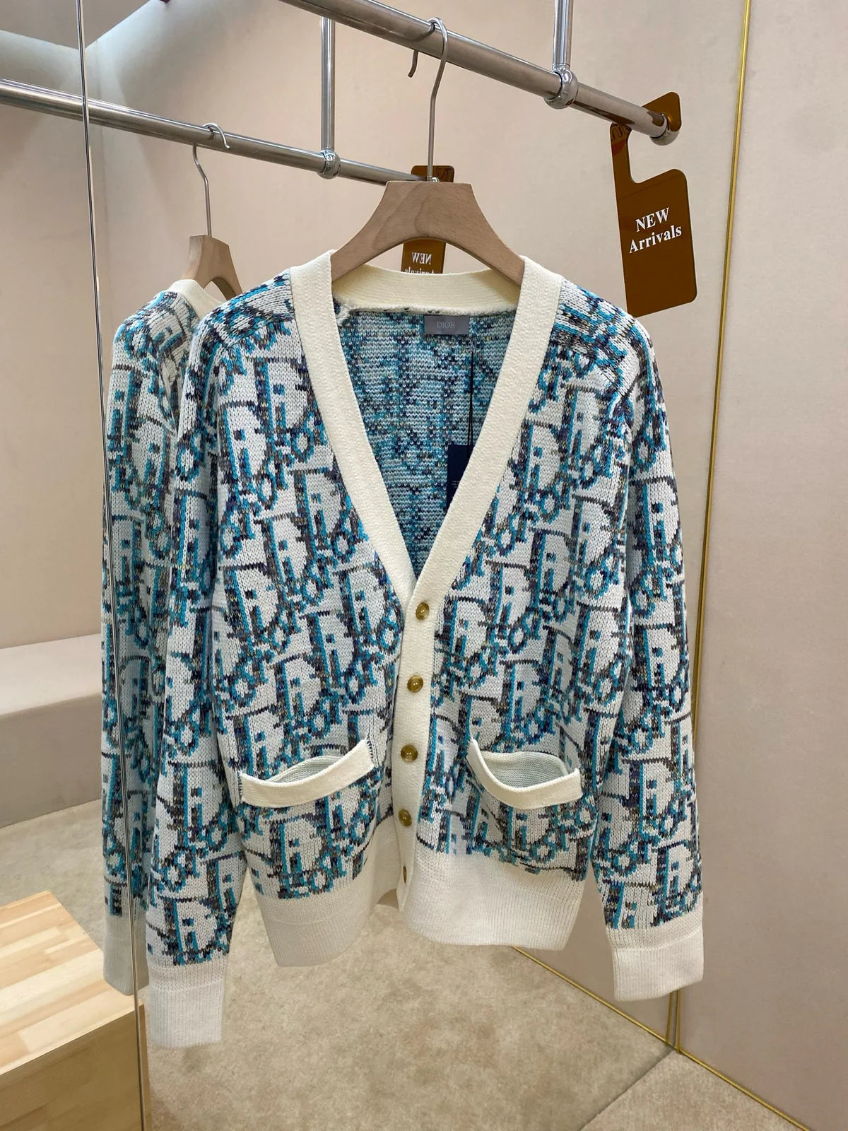 GILET CD JACQUARD DE LAINE