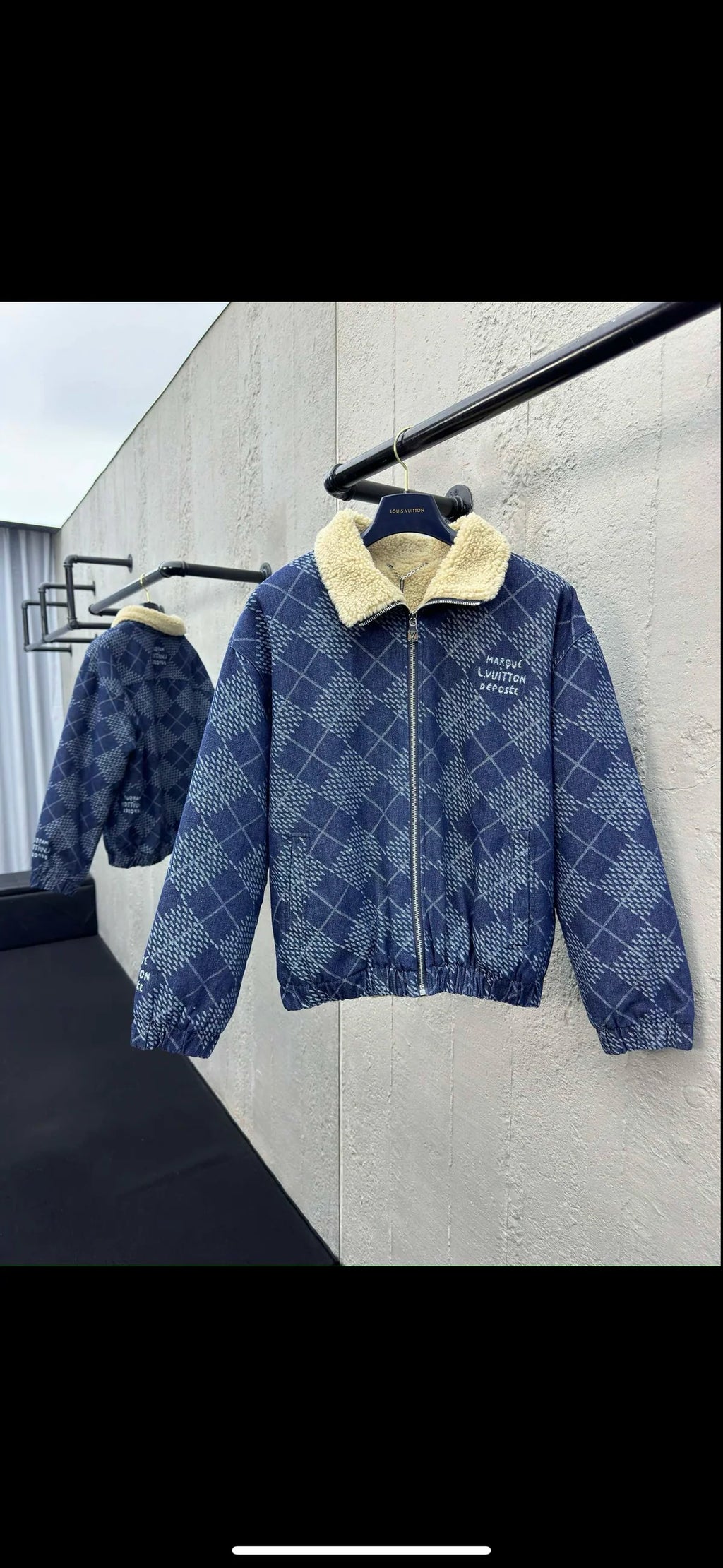 VESTE LV DENIM