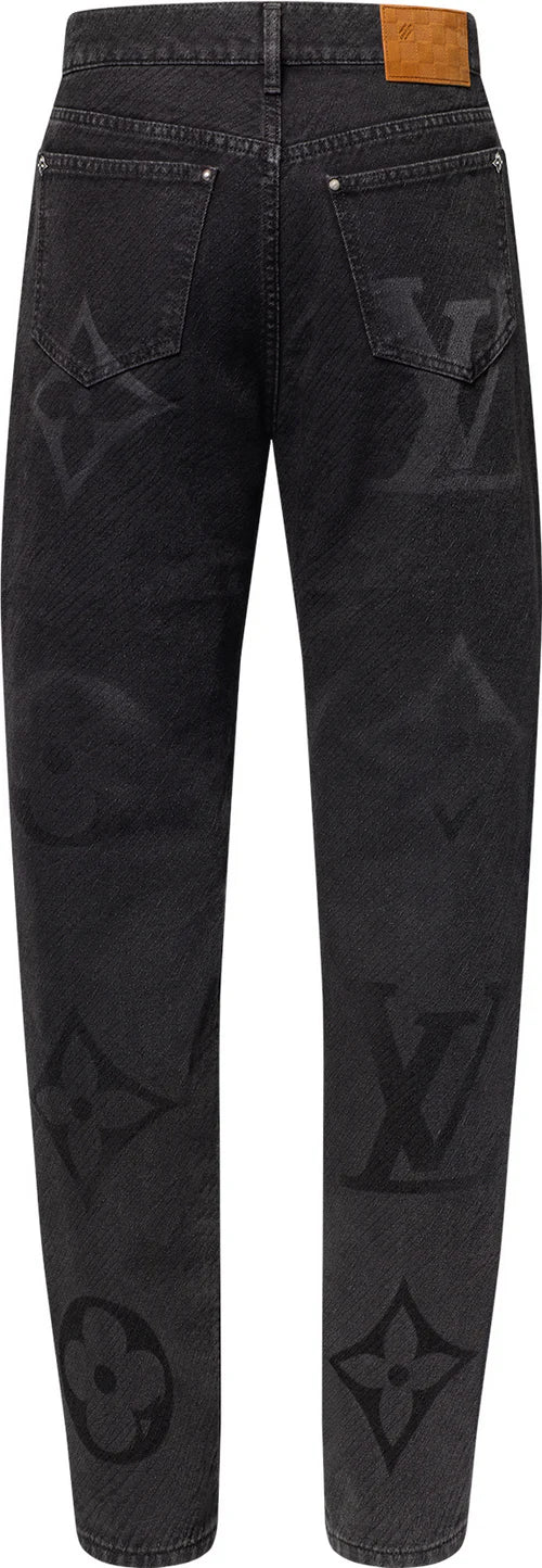 JEAN LV BLACK
