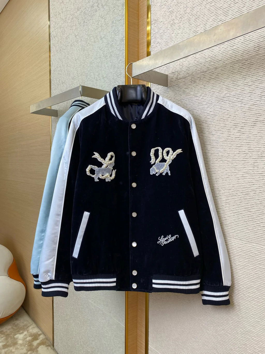 VESTE LV EN VELOURS