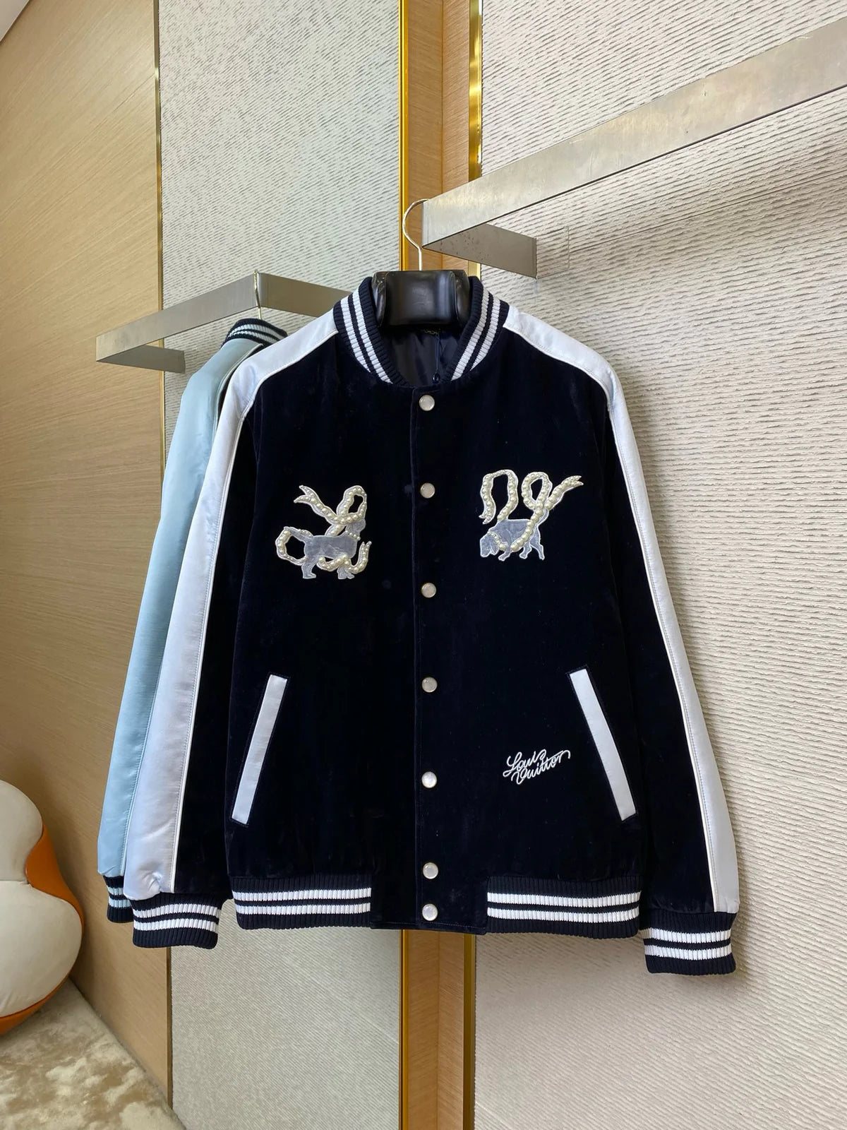 VESTE LV EN VELOURS