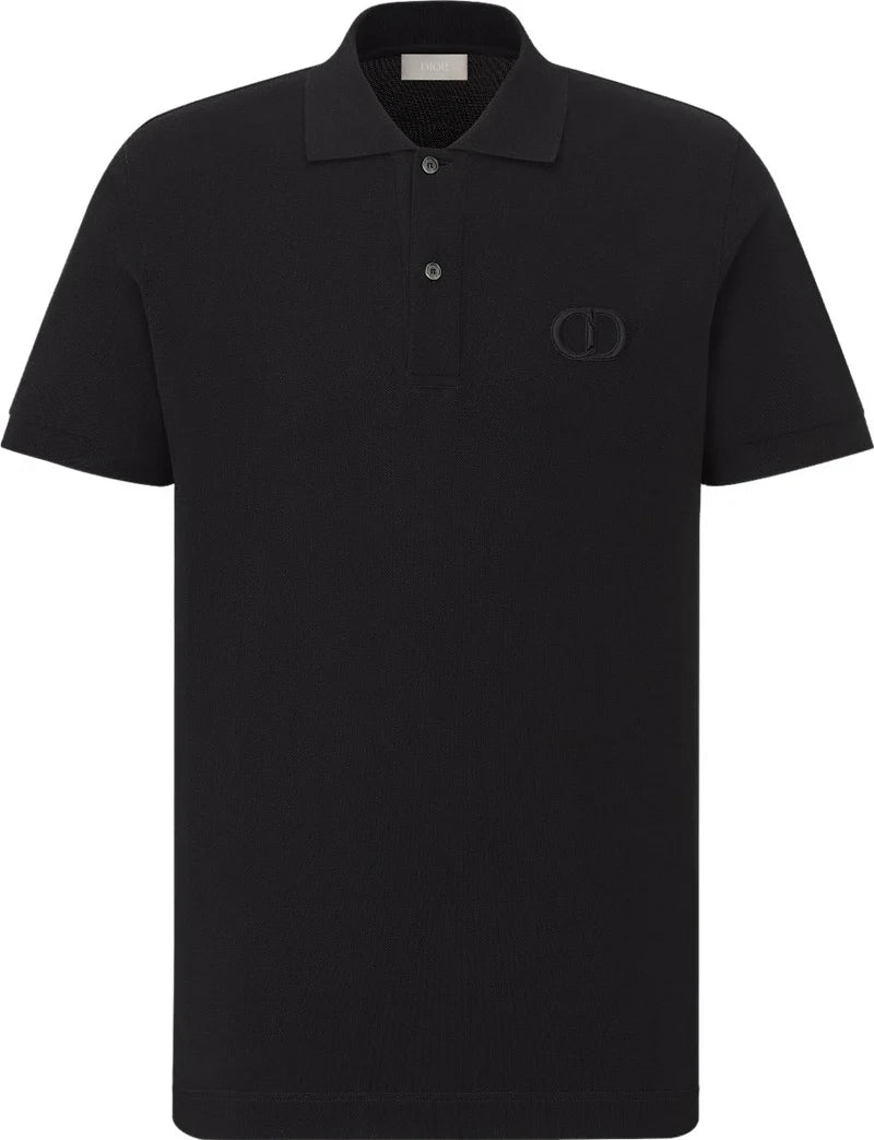 POLO CD BLACK JERSEY DE COTON