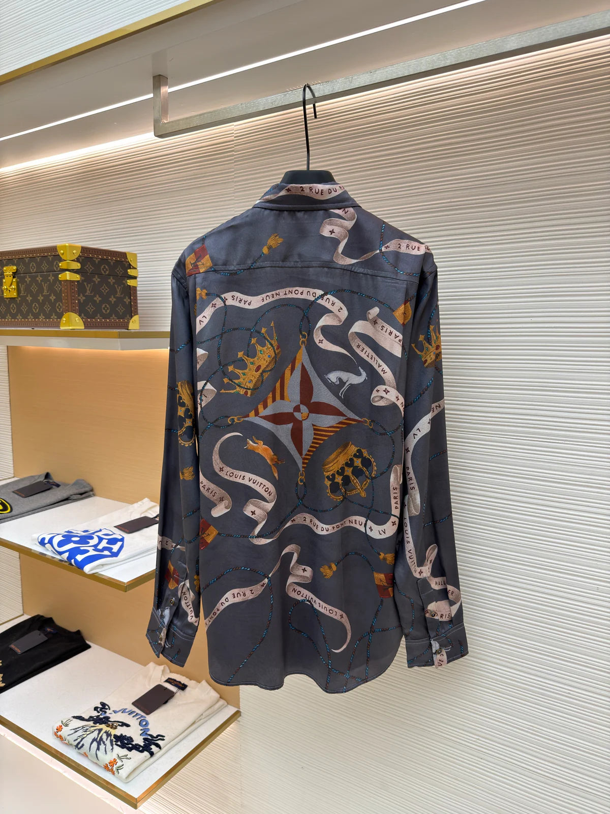 CHEMISE LV EN SOIE