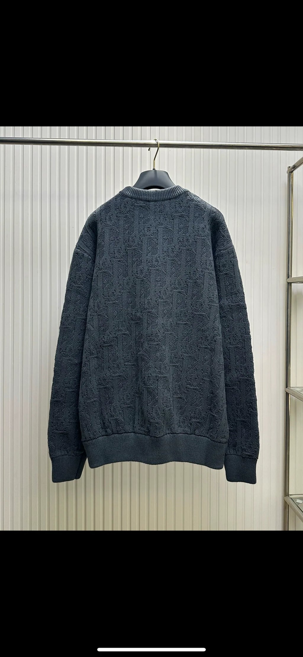 PULL CD JACQUARD DE COTON