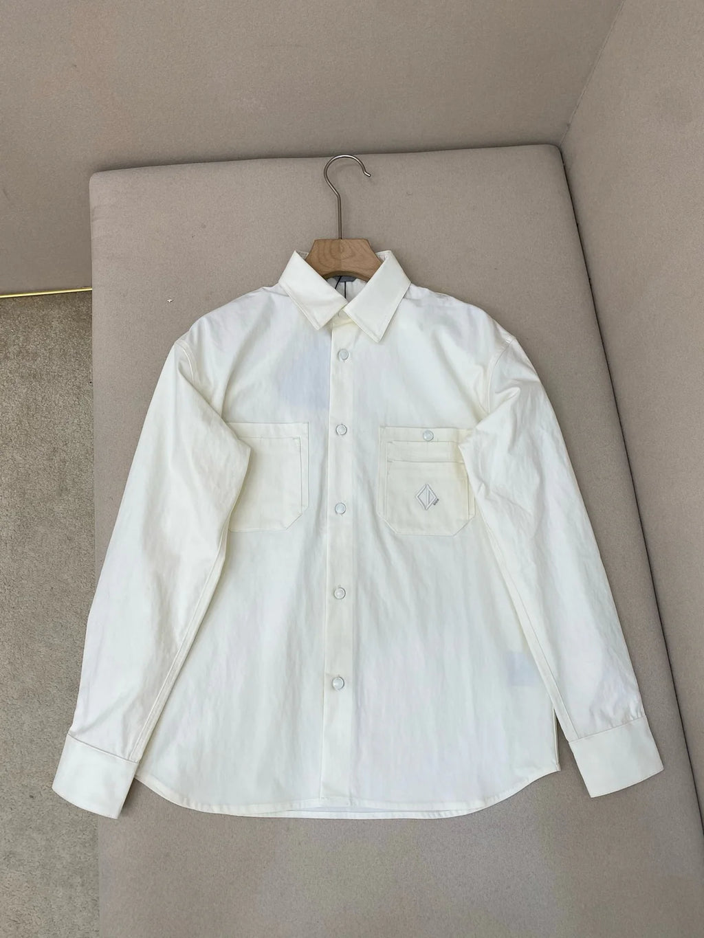 CHEMISE CD COTON BLANC