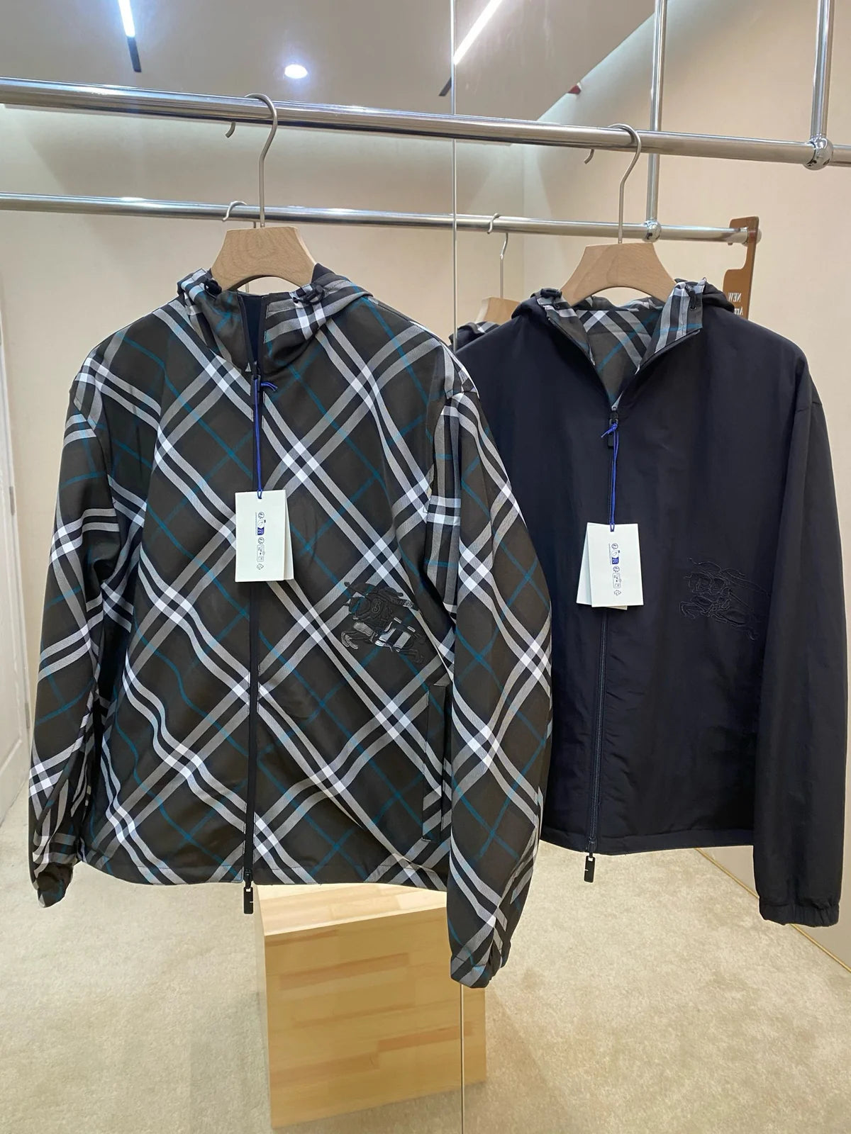 VESTE REVERSIBLE BRBY