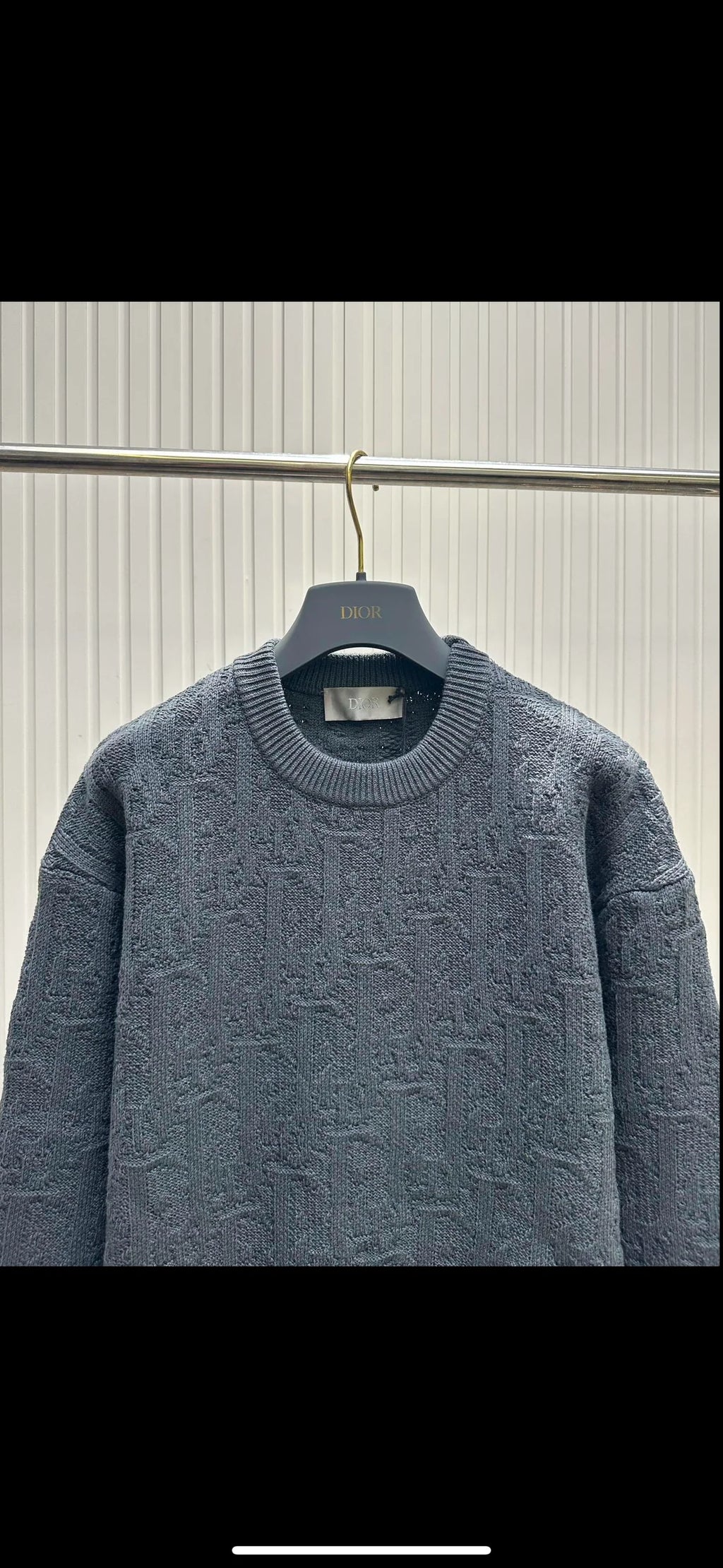 PULL CD JACQUARD DE COTON