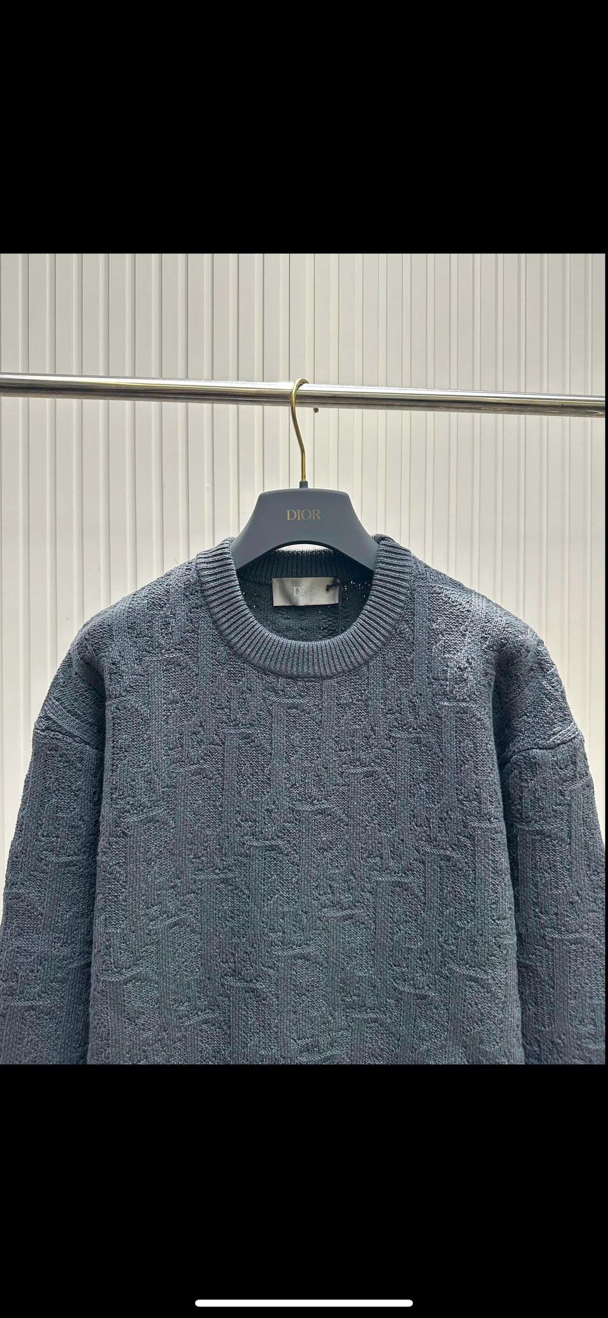 PULL CD JACQUARD DE COTON