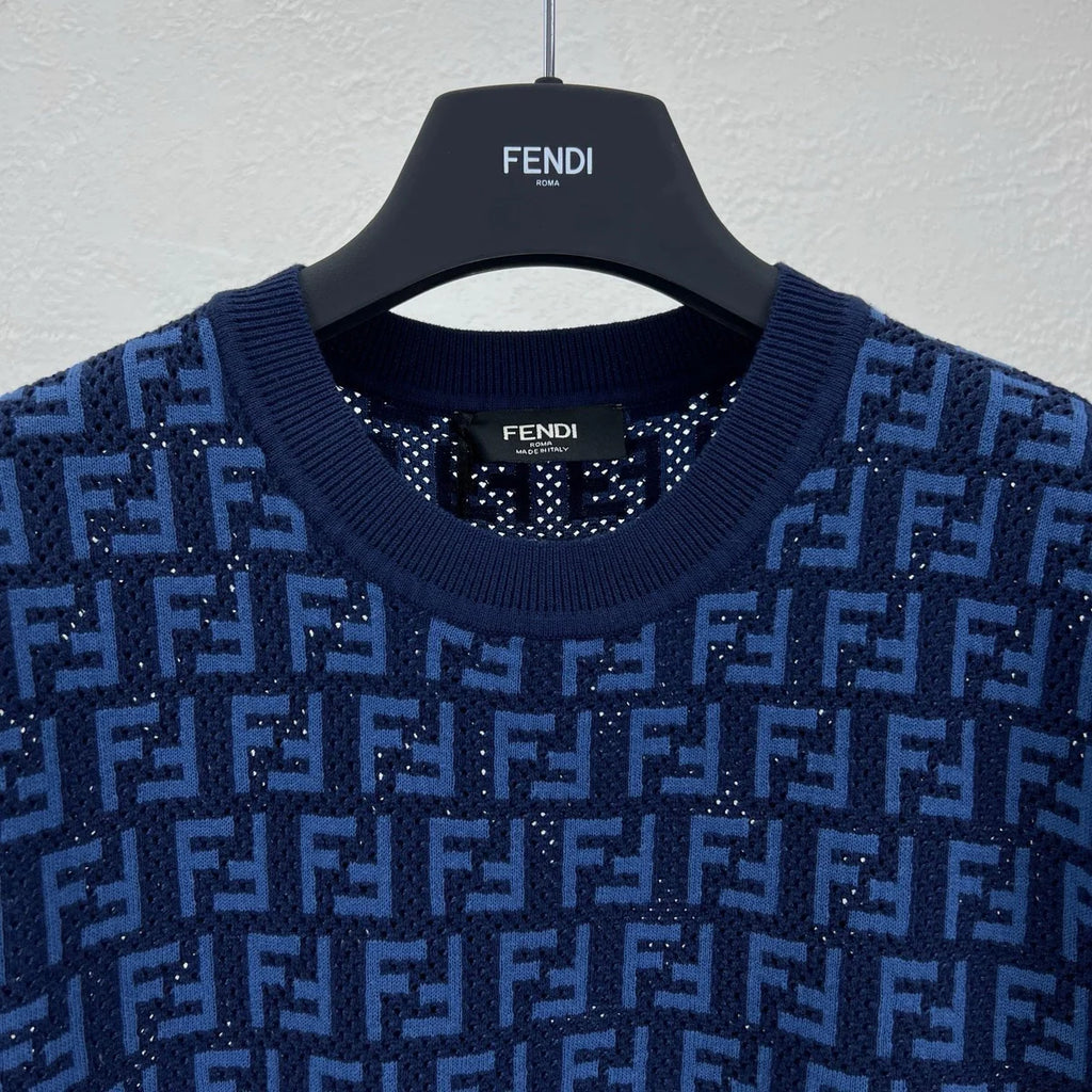 PULL COTON FNDY BLEU