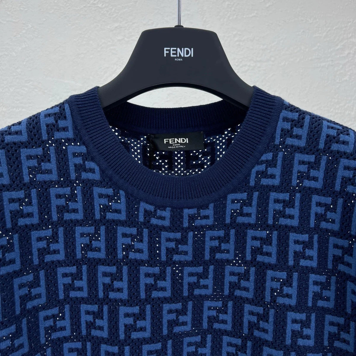 PULL COTON FNDY BLEU
