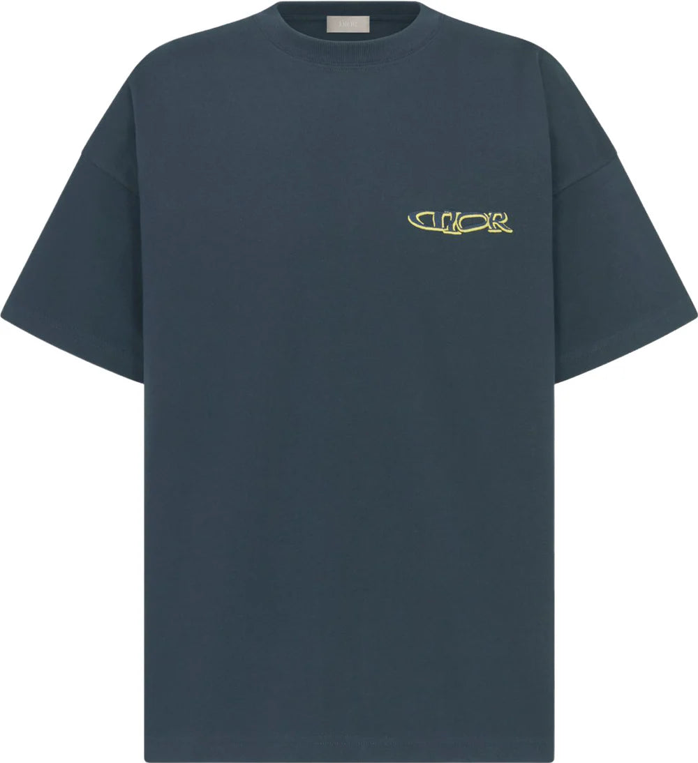 T-SHIRT CD AND LEWIS HAMILTON BLACK JERSEY DE COTON