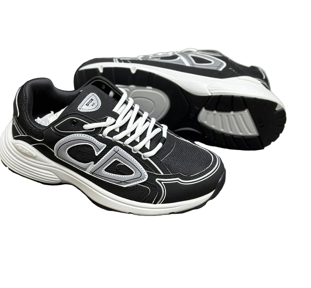 SNEAKERS B30 2025 BLACK WHITE