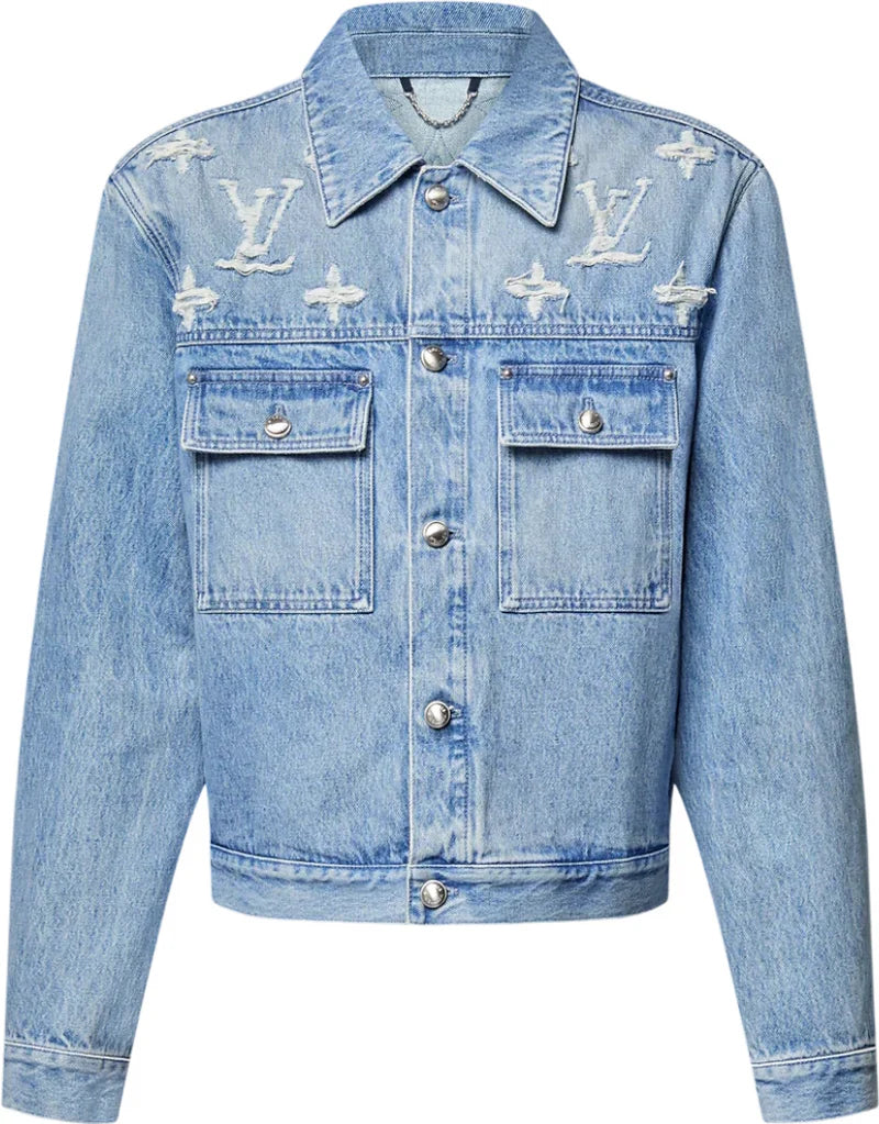 VESTE LV EN JEAN