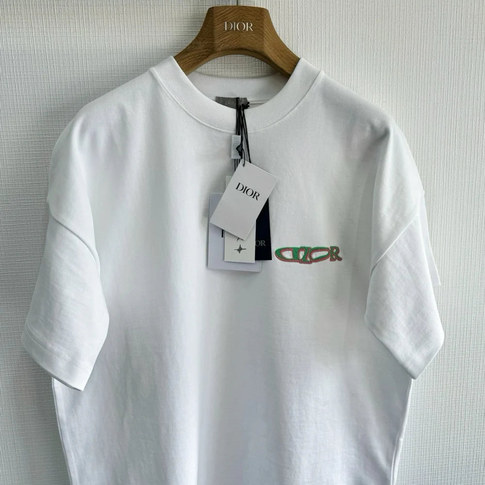 T-SHIRT CD AND LÉVIS HAMILTON WITHE JERSEY DE COTON