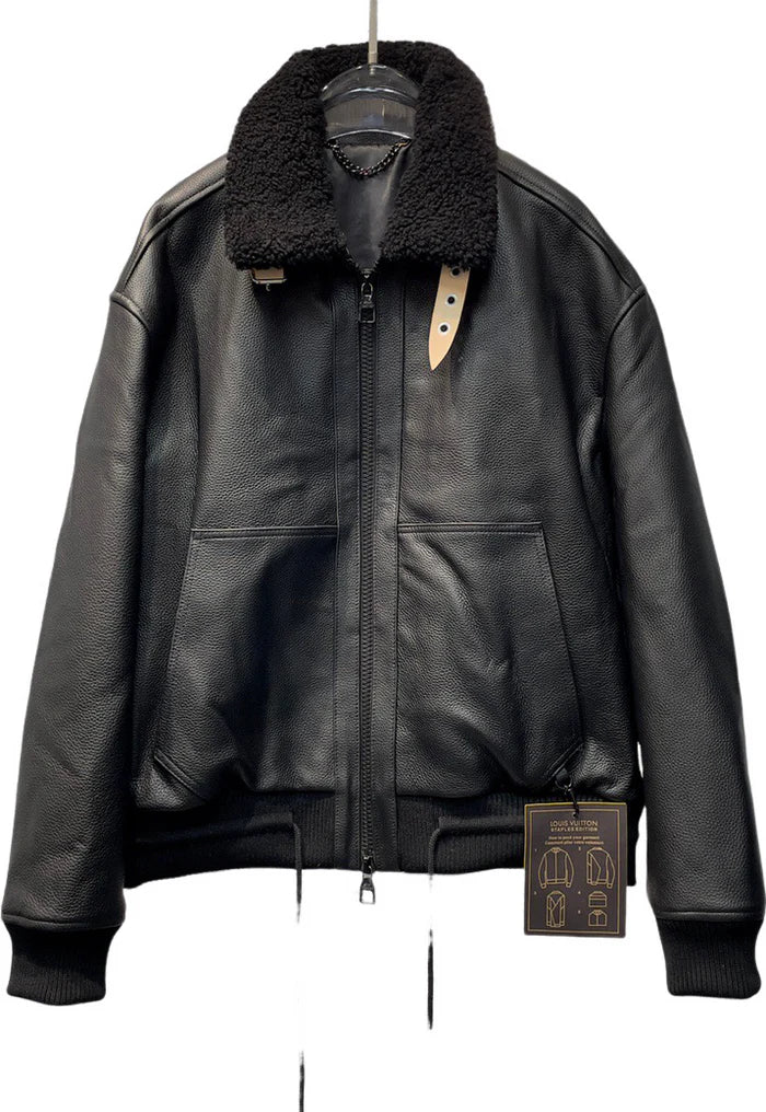 VESTE LV CUIR