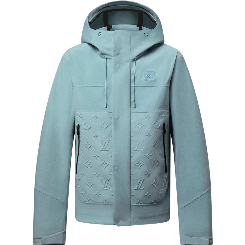 VESTE IMPERMÉABLE EN VELOURS LV