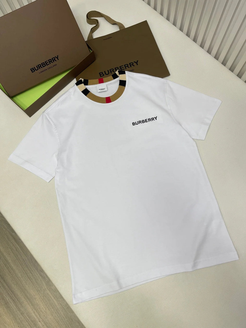 T-SHIRT WHITE BRBY