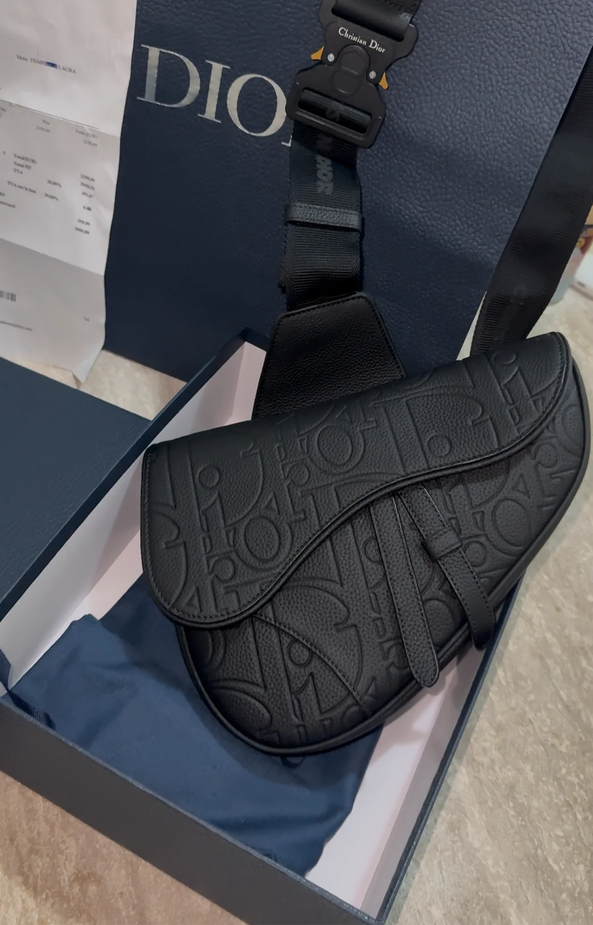 SACOCHE SADDLE CD FULL BLACK