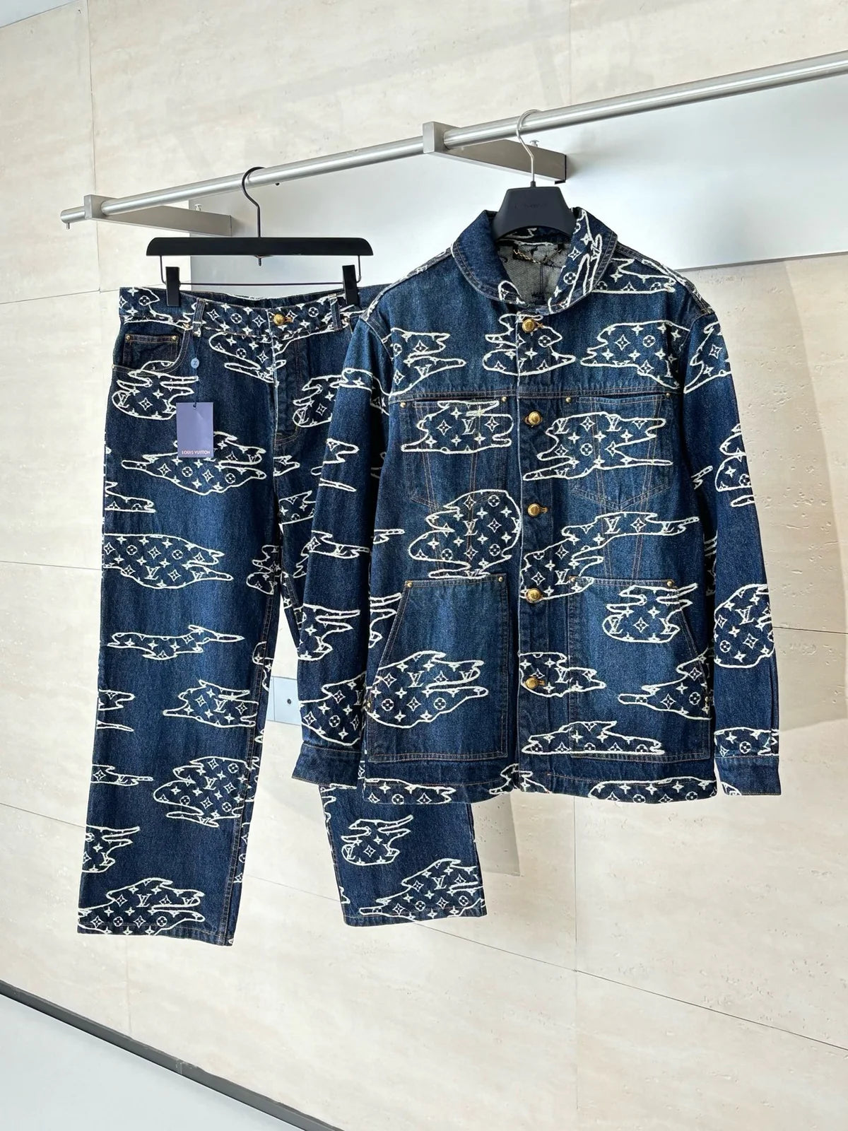 CHEMISE LV DENIM