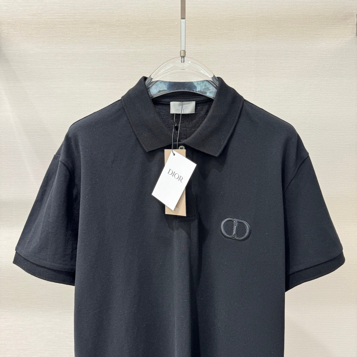 POLO CD BLACK JERSEY DE COTON