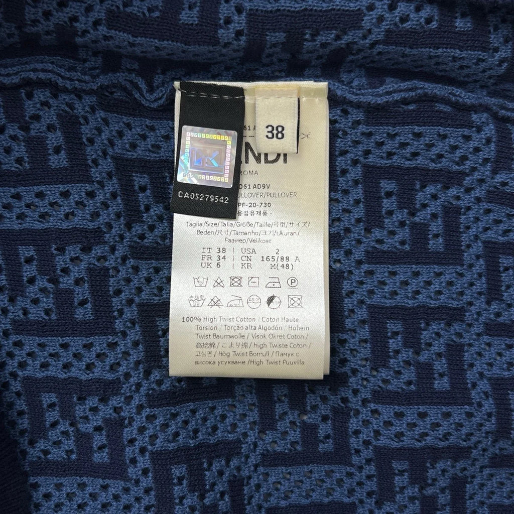 PULL COTON FNDY BLEU