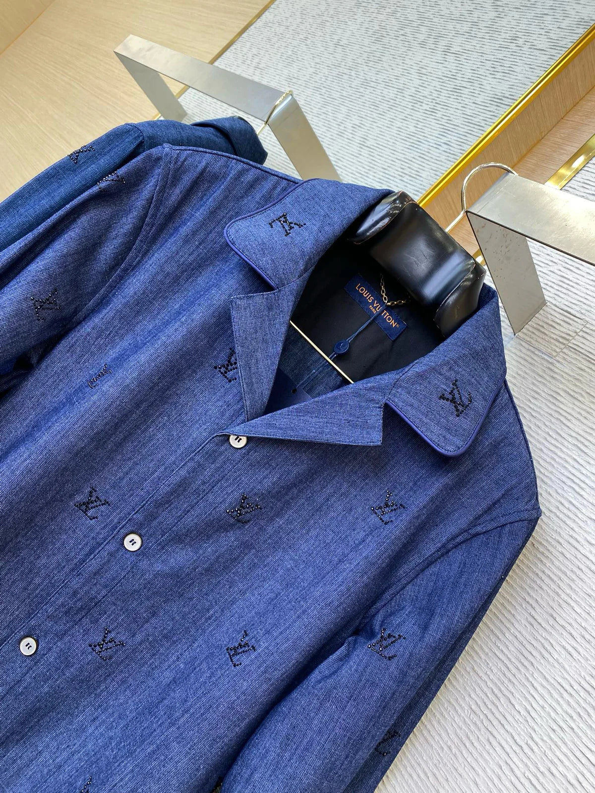 CHEMISE PYJAMA EN DENIM