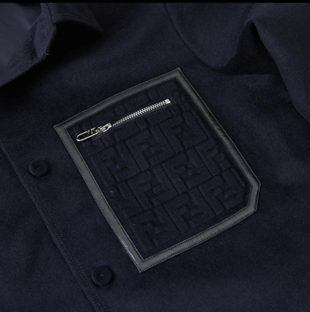 VESTE FNDY WAVY BLUE