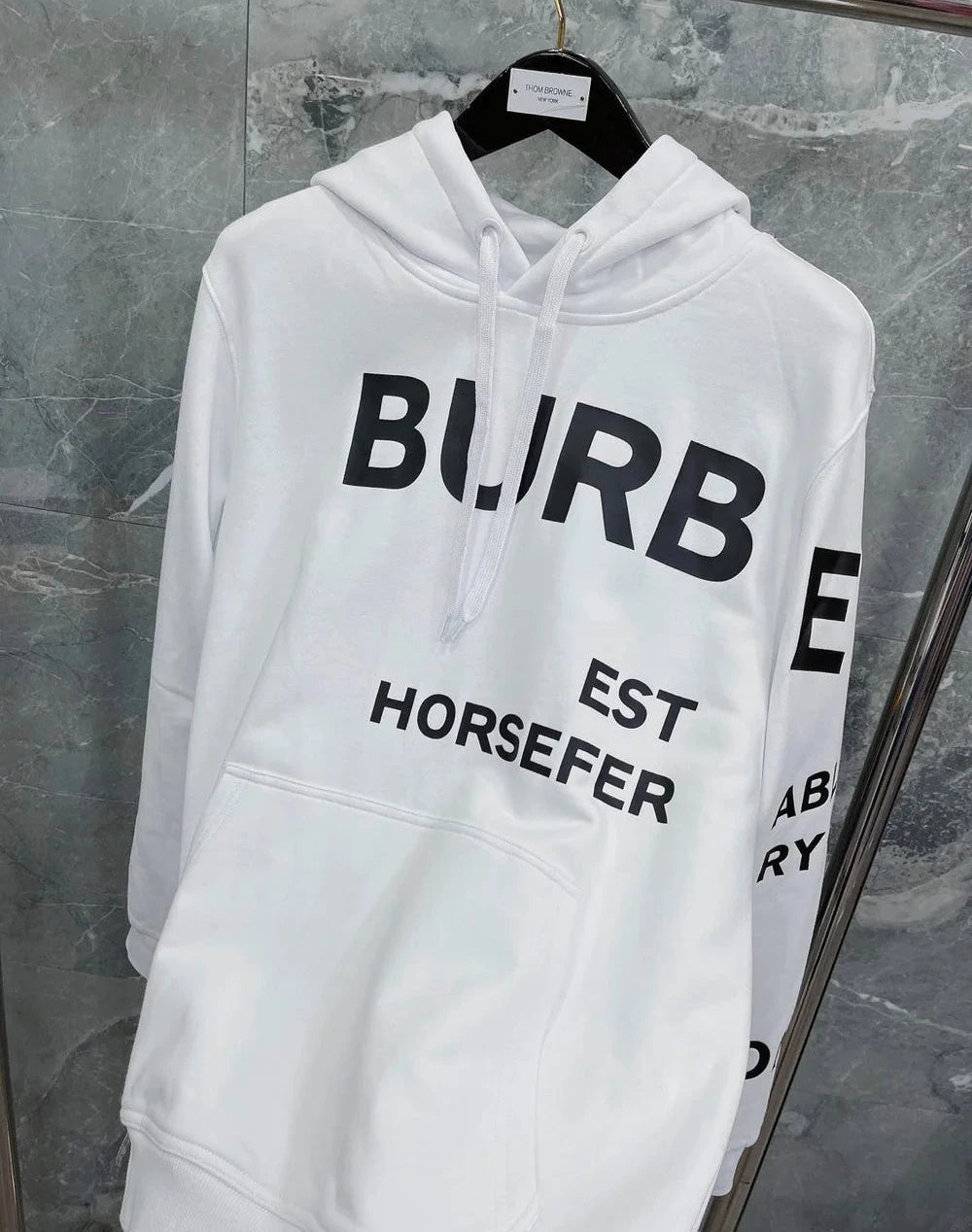 SWEAT-SHIRT BRBY WHITE