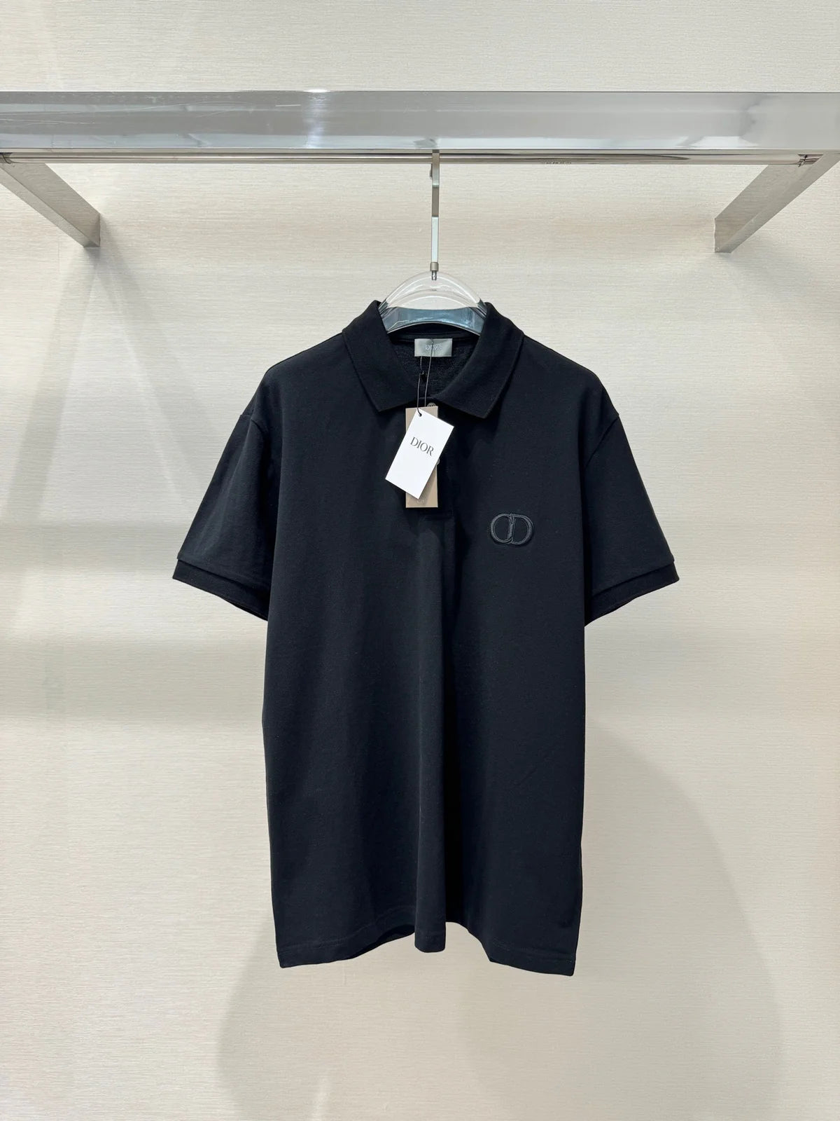 POLO CD BLACK JERSEY DE COTON