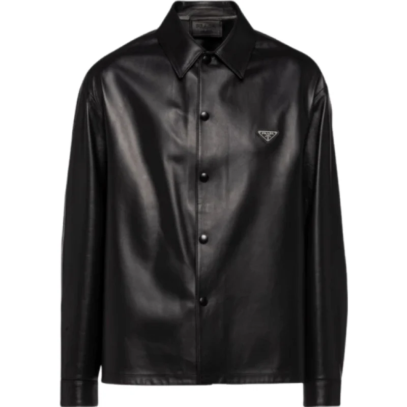 CHEMISE CUIR PRD BLACK