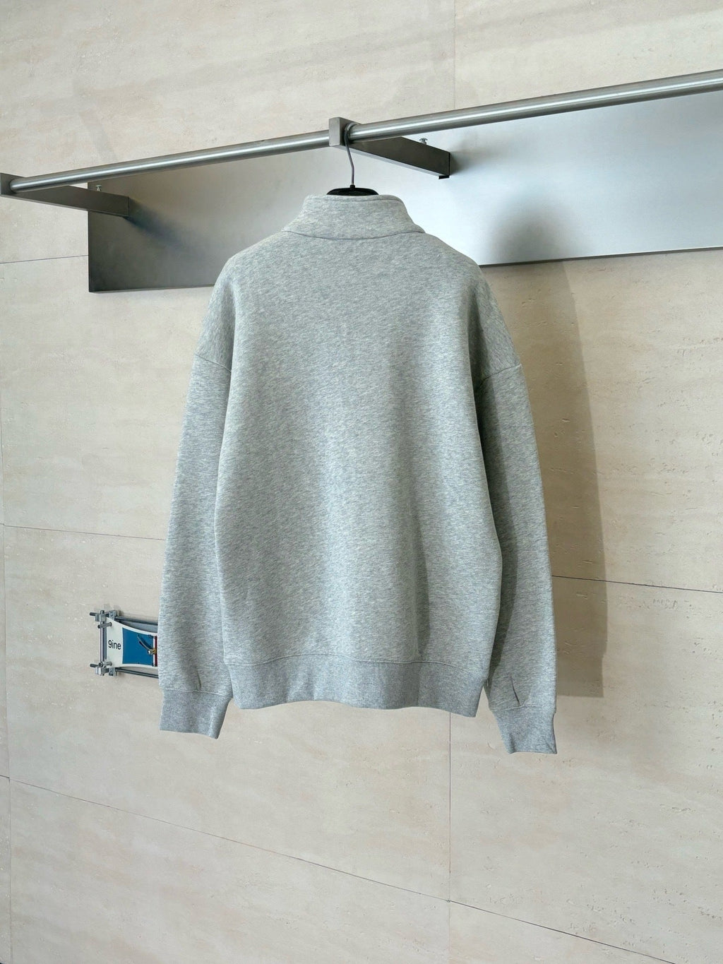 SWEAT-SHIRT CD ICON MOLLETON GREY