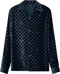 CHEMISE LV VELOURS EN SOIE