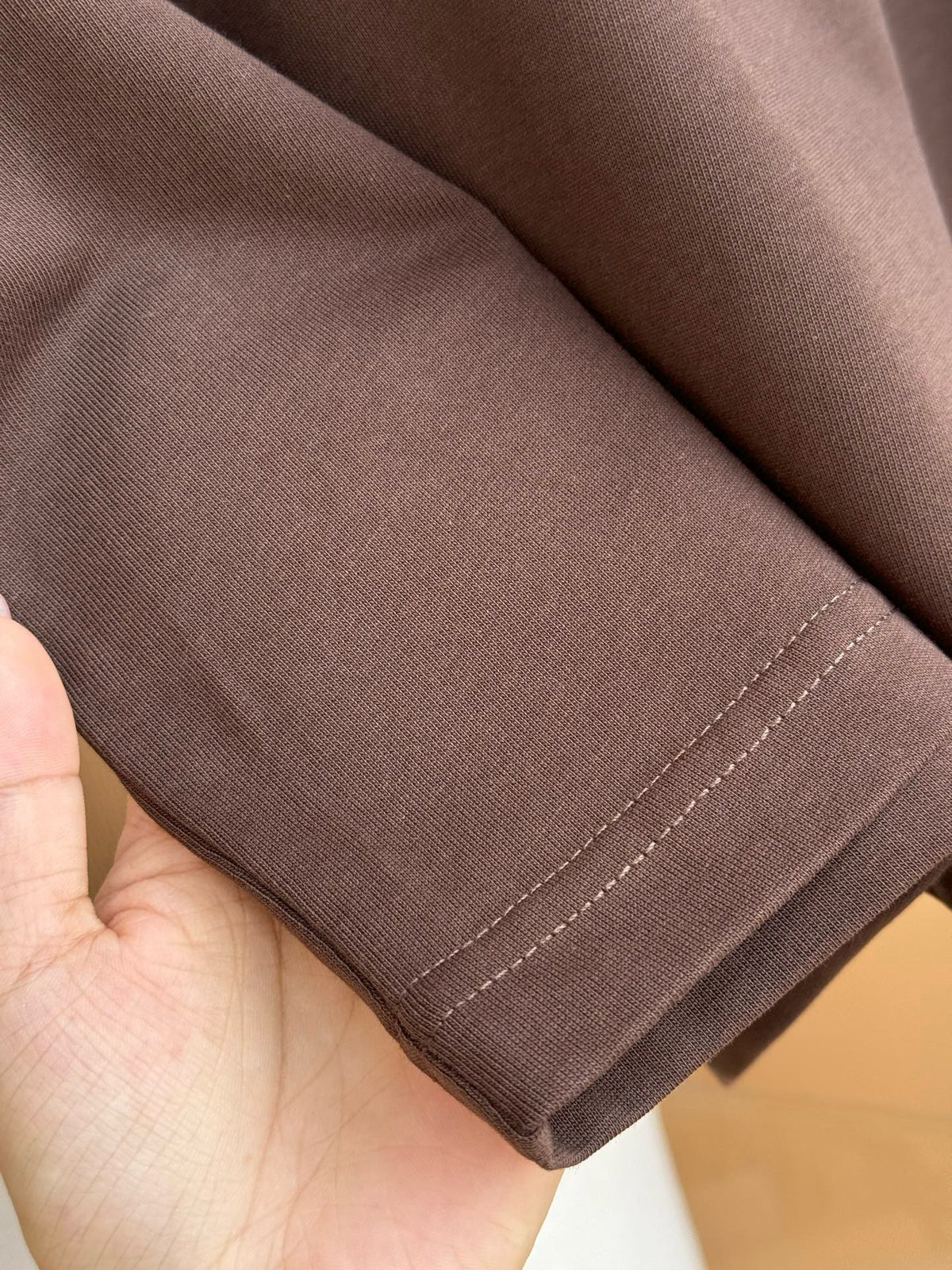 T-SHIRT AMI BROWN