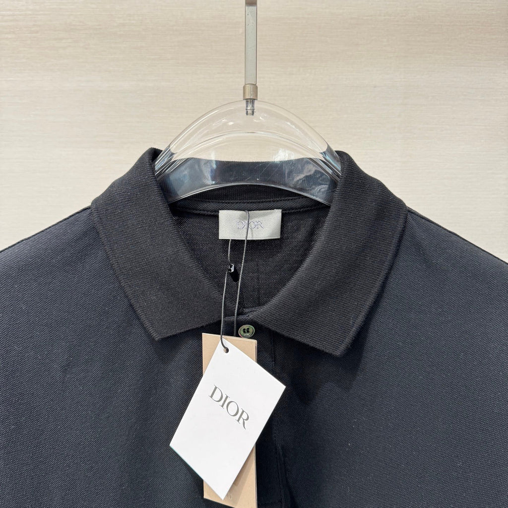 POLO CD BLACK JERSEY DE COTON