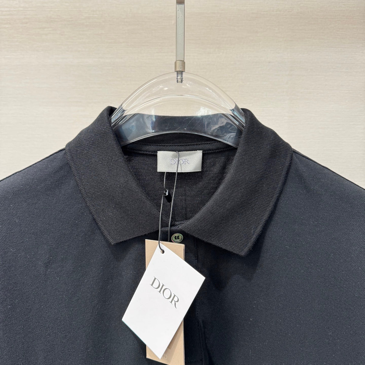 POLO CD BLACK JERSEY DE COTON