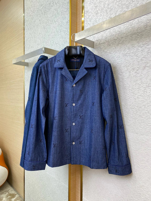 CHEMISE PYJAMA EN DENIM