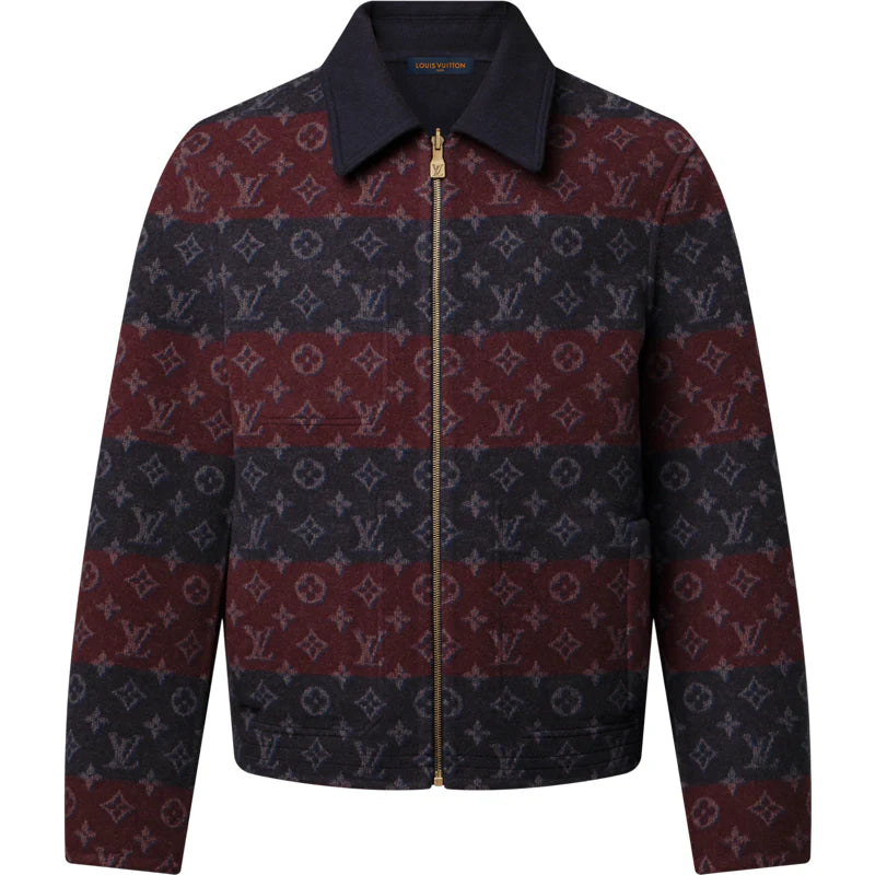VESTE BLOUSON LV RÉVERSIBLE