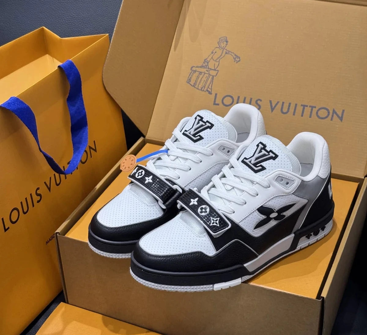 TRAINERS LV VELCRO