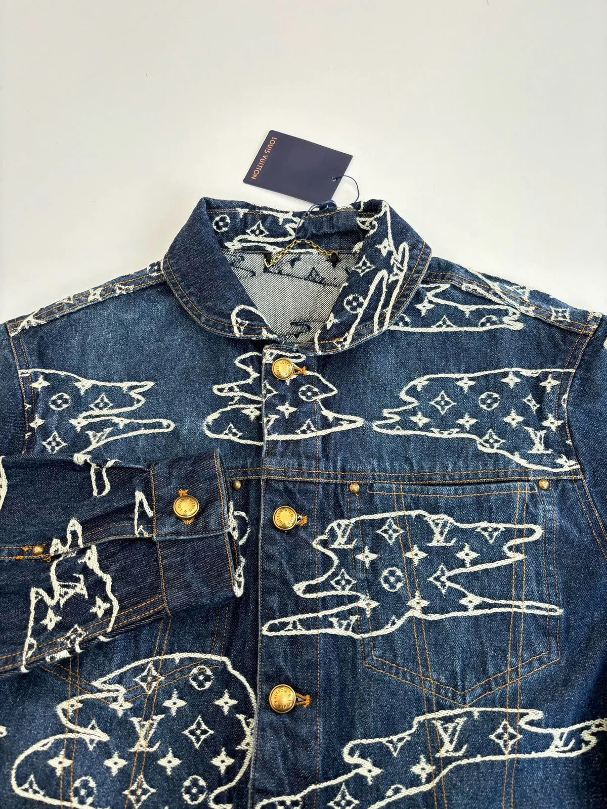 CHEMISE LV DENIM
